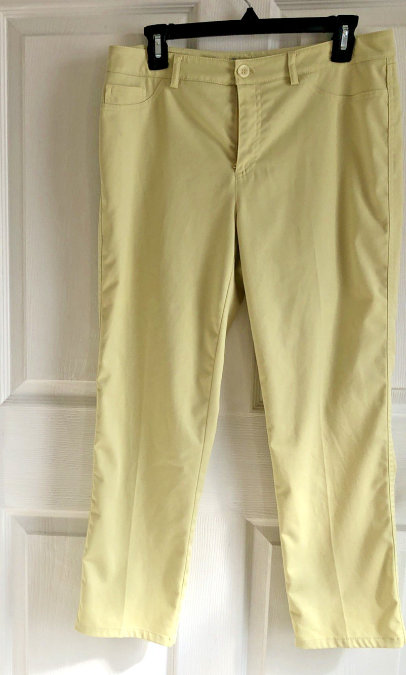 Peace of Cloth Emory Pants Size 8 Preppy Quiet Luxury High end Tailored look
